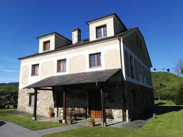 Façade de l’hébergement