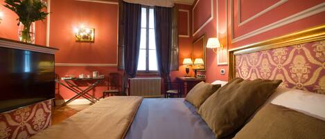 Deluxe Double or Twin Room, Private Bathroom | Minibar, in-room safe, desk, laptop workspace