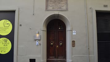 Entrée de l’hébergement