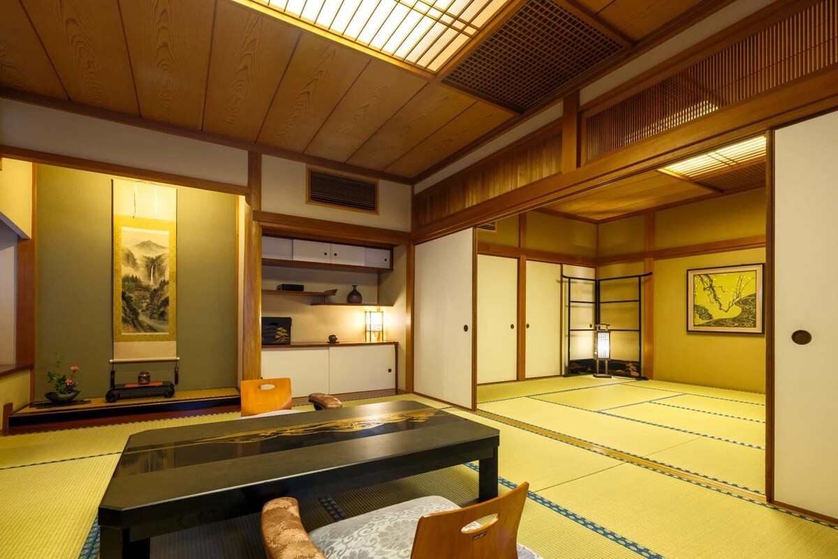[Shusui / Baikyo] Japanese Style Room / 65 m² [With Hot Spring Stone Bath], Non Smoking | In-room safe, WiFi (free)