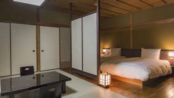 Main Building BOTAN - Japanese Western style Room with Partial Open-air Hot Spring Bath
