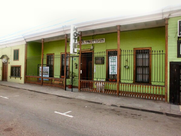 Fassade der Unterkunft