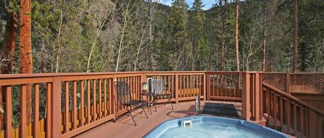 Lejlighed - 1 soveværelse | Udendørs spabad