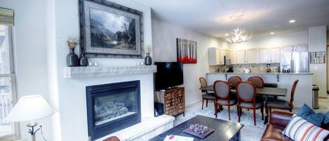 Townhome, 3 Bedrooms | Living area | TV