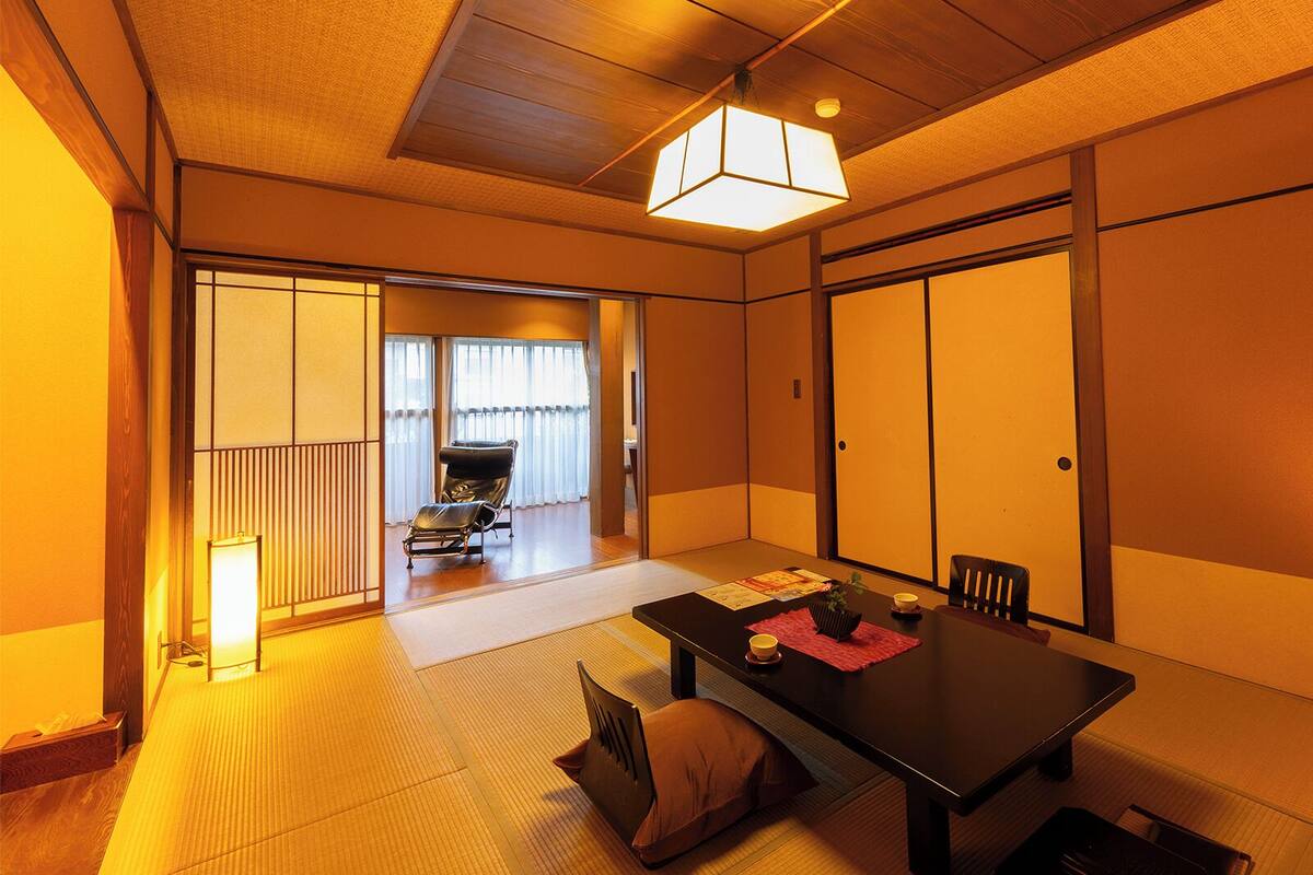 Japanese Style Room with Semi Open-air Bath and Toilet konpekiiro