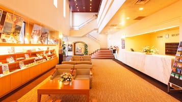 Sala de estar en el lobby