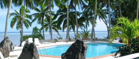 Suite studio Confort, en face de la plage | Vue du balcon