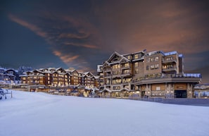 Front of property – evening/night