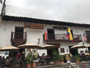 Fachada del alojamiento