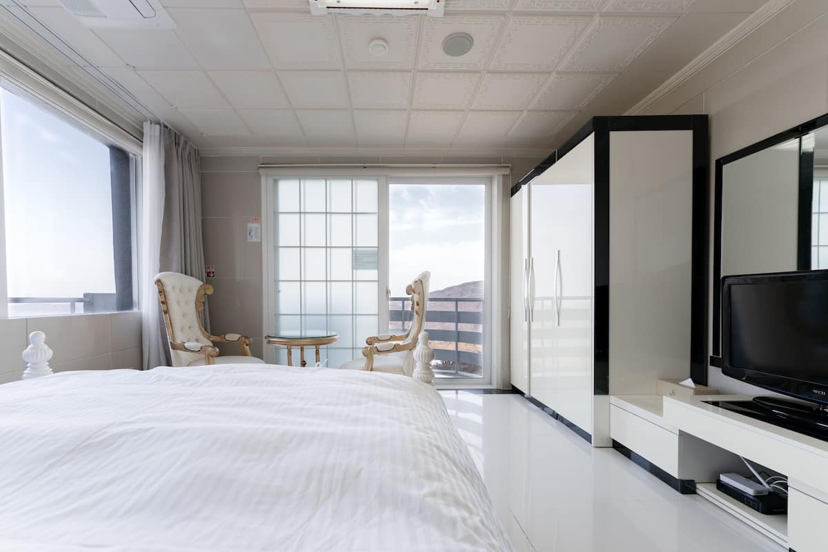 standard double room | laptop workspace, iron/ironing board, free wifi, bed sheets