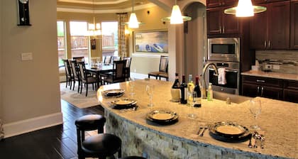 Spacious 4,000 Sq Ft - Modern Lakefront Resort Home on Golf Course