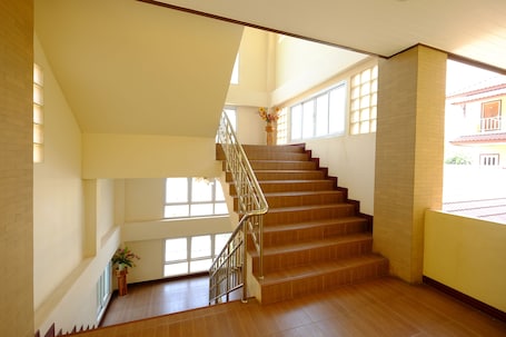 Staircase. The Muk Lagoon