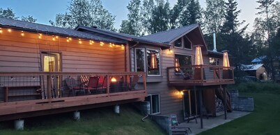 Pesca de clase mundial frente al río Kenai