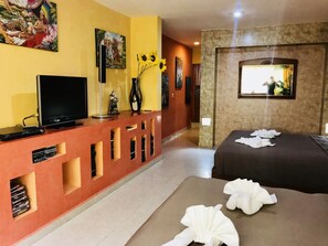 3 habitaciones, internet y ropa de cama 