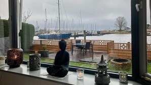 Interior - Chalet Gaby with sauna, private dock, and canoes at Lauwersmeer (Anjum)