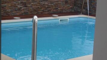 Indoor pool, a heated pool