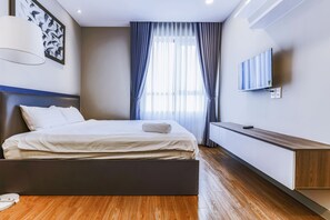 公寓, 3 间卧室 (Block B) | 3 多间卧室、特色家居、办公桌、笔记本电脑工作区