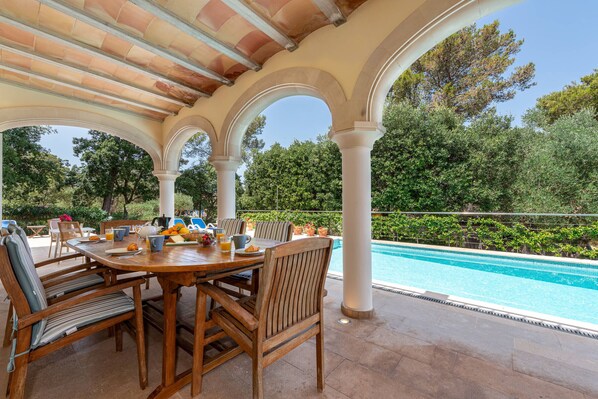 Restaurante al aire libre