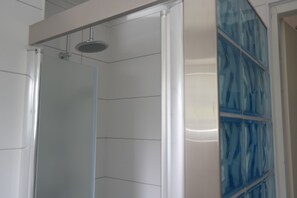 Shower, hair dryer