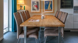 Dining - 6 persons - Holiday home with partially covered terrace and large open kitchen (Anjum)