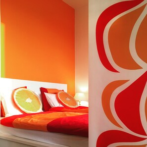 Studio, Balcony (Orange) | Desk, soundproofing, iron/ironing board, free WiFi - A nice place to stay (Prague)