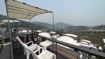 Superior-Zelt, 1 Schlafzimmer | Terrasse/Patio