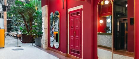 Façade de l’hébergement