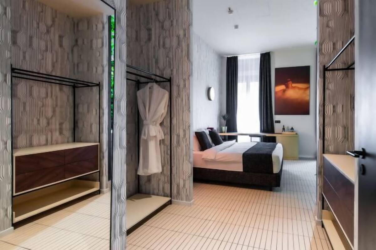 1 chambre, literie hypoallergénique, minibar