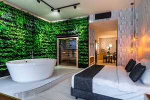 Royal Σουίτα | 1 υπνοδωμάτιο, υποαλλεργικά κλινοσκεπάσματα, μίνι μπαρ 