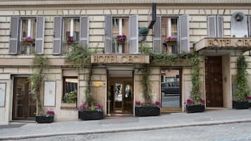 Blick von der Unterkunft