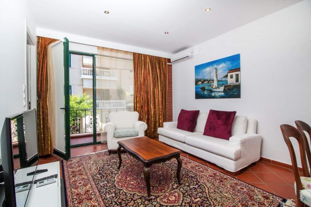 Apartment, 2 Bedrooms (Harmony) | Living area | Smart TV