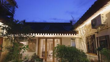 Front of property - evening/night