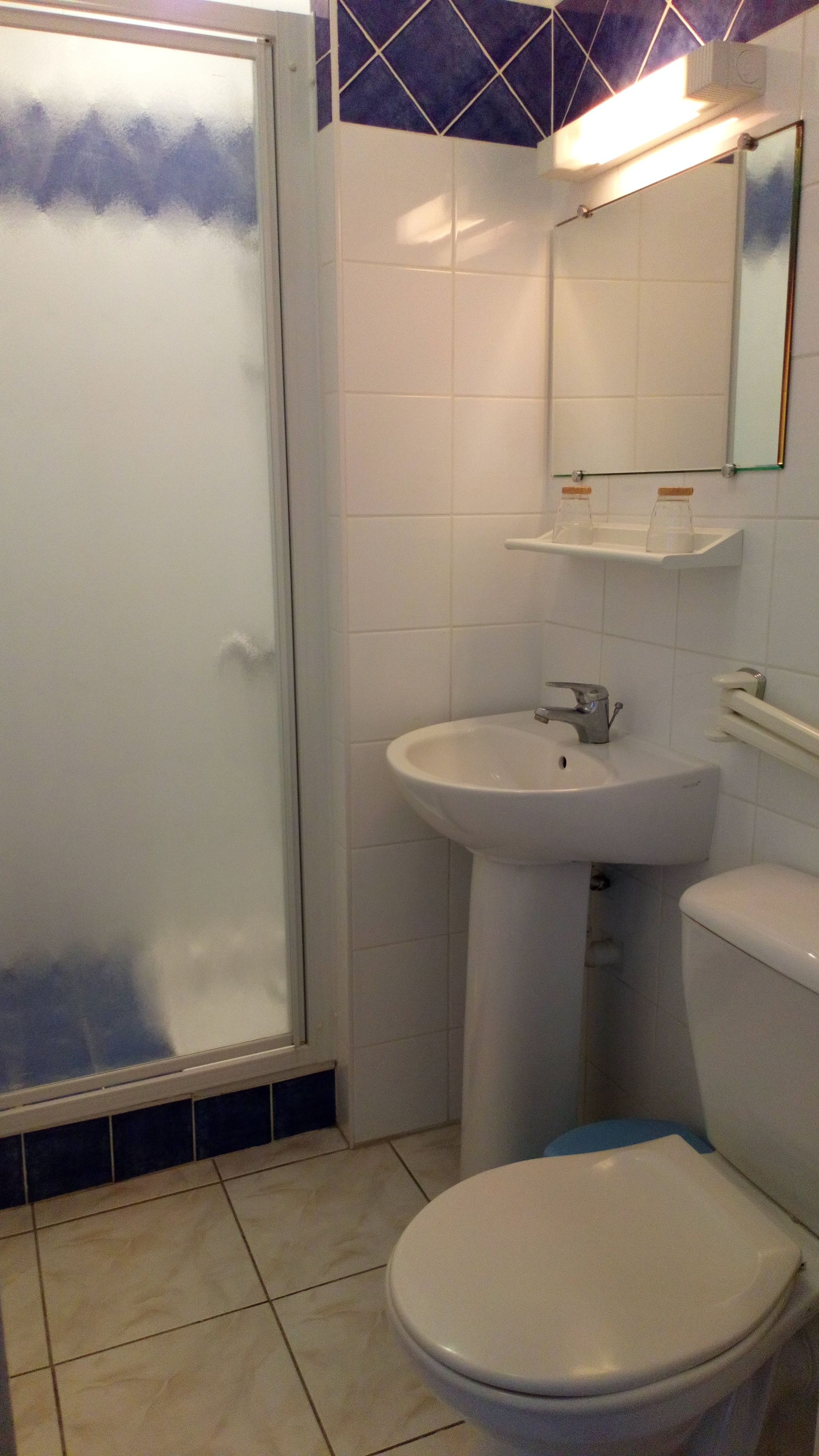 standard double room | bathroom shower