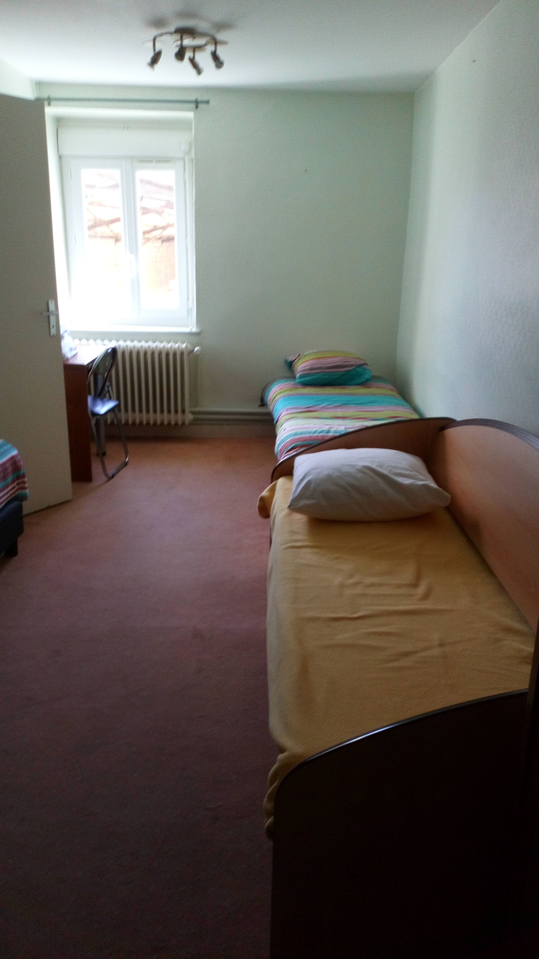 family room | individually decorated, individually furnished, blackout curtains