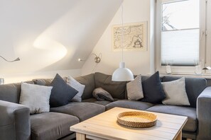 Televisie en een open haard