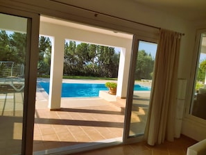 Pool - Villa Chevalier at Kiotari Beach,  south of Lindos (Dodekanissos)