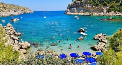 Villa Chevalier bei Kiotari Beach, südlich von Lindos