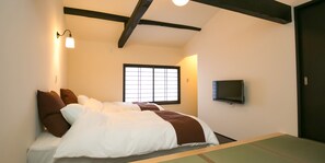 一棟貸し | 1 室のベッドルーム、セーフティボックス (室内)、WiFi (無料)、ベッドシーツ