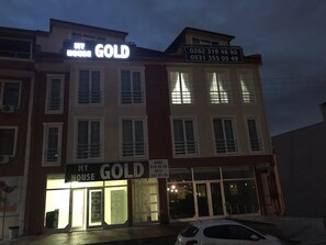 Front of property – evening/night