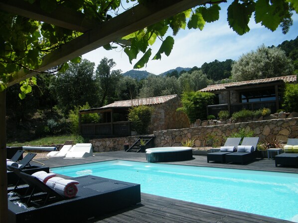 Seasonal outdoor pool