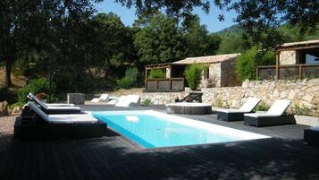 Seasonal outdoor pool