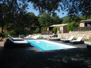 Seasonal outdoor pool