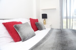 2 habitaciones y ropa de cama de alta calidad