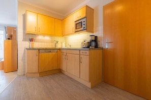 Fridge, microwave, dishwasher, freezer