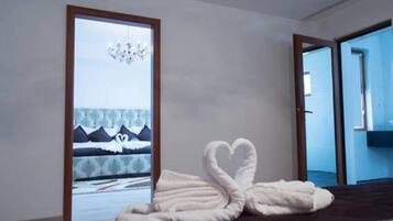 Apartment, 2 Bedrooms, Balcony | 1 bedroom, soundproofing, free wired Internet, bed sheets