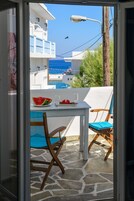Studio, Partial Sea View (For 3) | Balcony