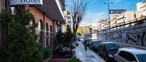 Fassade der Unterkunft