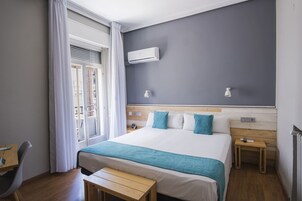 Double or Twin Room, Balcony | Desk, iron/ironing board, free WiFi, bed sheets