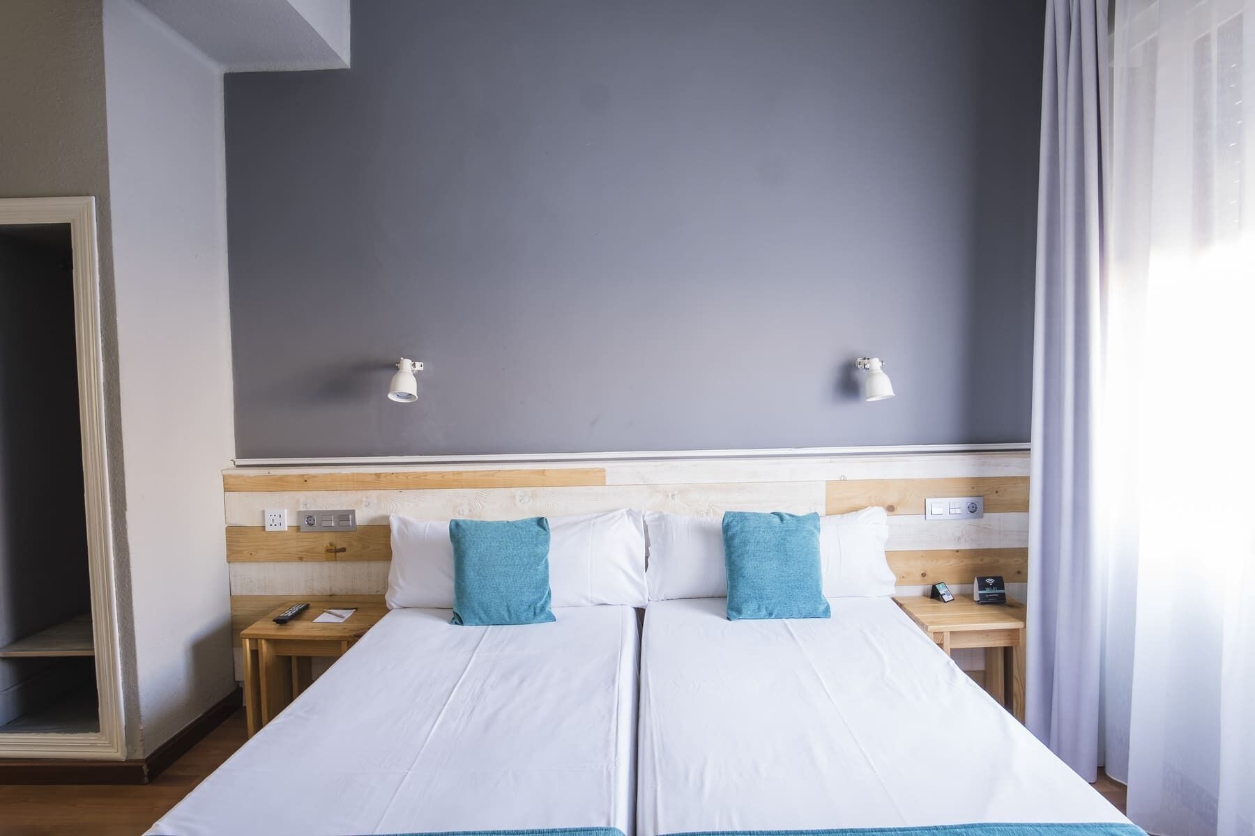 double or twin room | 1 bedroom, desk, iron/ironing board, free wifi