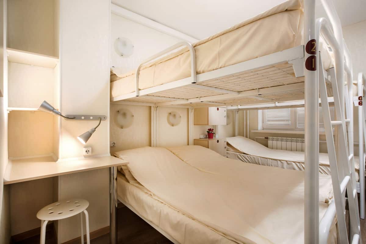 Gemeinsamer Schlafsaal, Nur Frauen, Gemeinschaftsbad (6 Beds) | Schallisolierte Zimmer, Bügeleisen/Bügelbrett, kostenloses WLAN